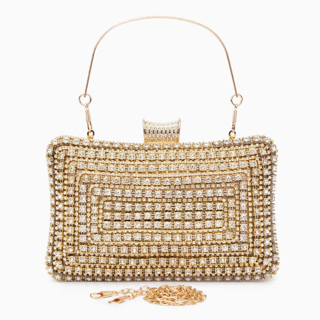 Bella Diamonds Clutch Bag