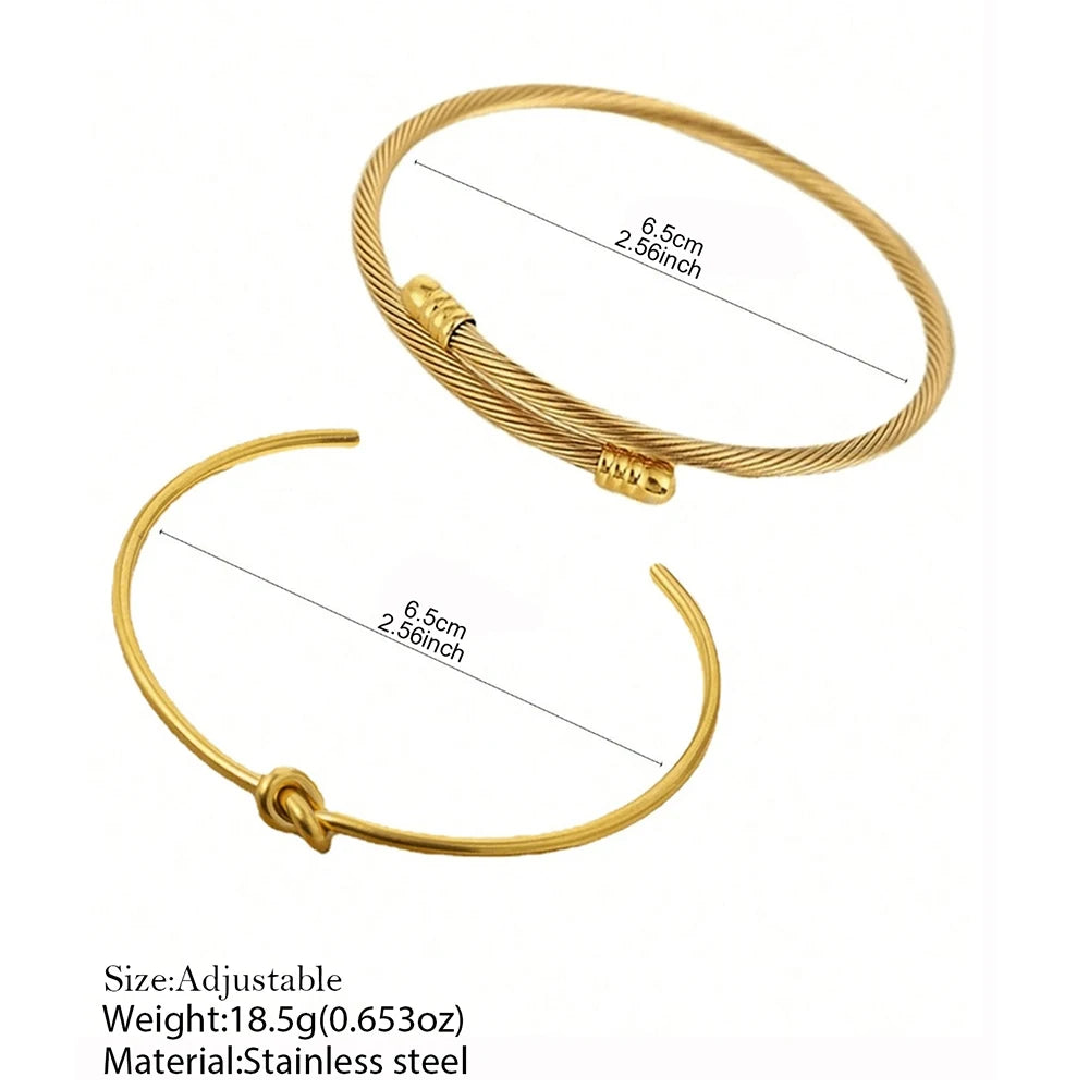 Eternal Twist Bracelet Set