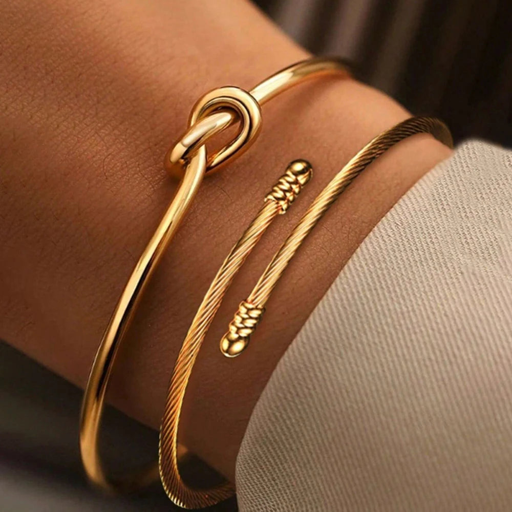 Eternal Twist Bracelet Set