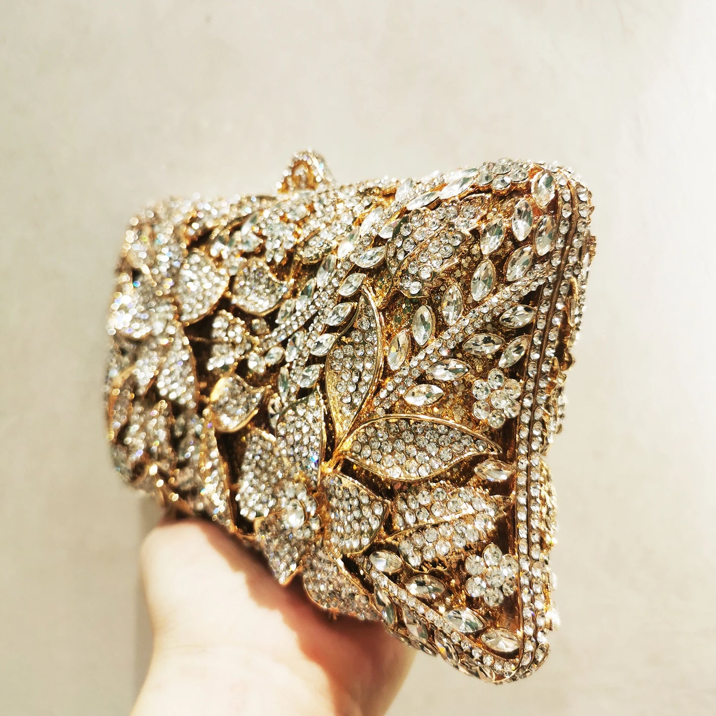 Bolso de Fiesta Flor de Diamant