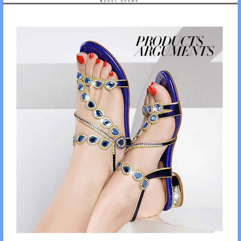 rystal Elegance Sandals
