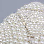 Violet Pearl Clutch Bag