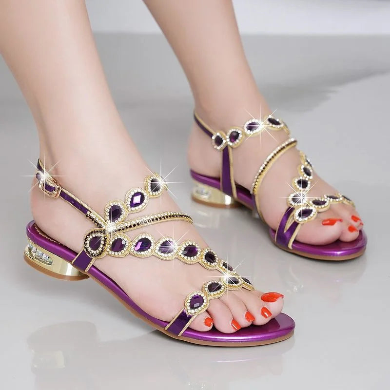 Crystal Elegance Sandals 