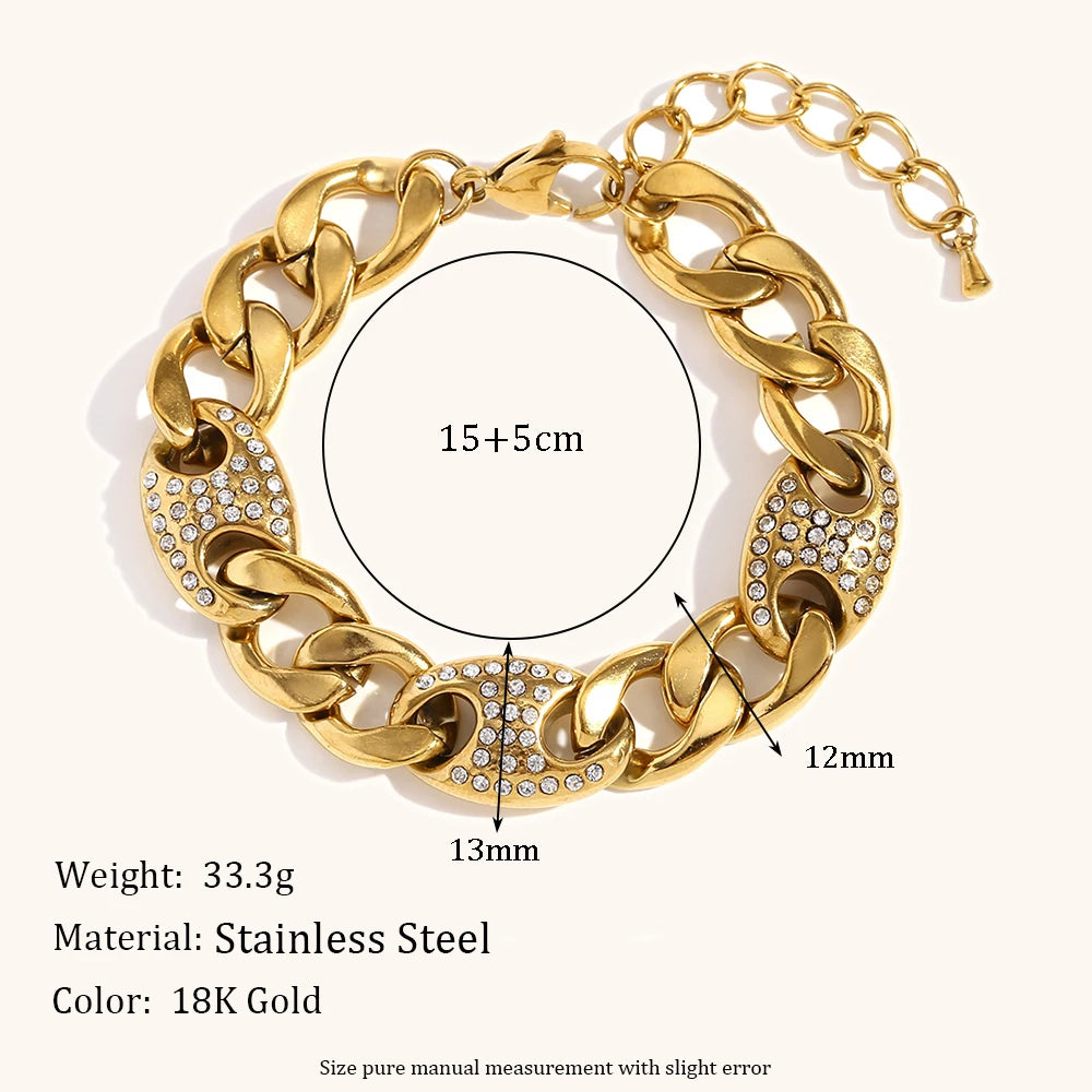 LuxeButton Bracelet