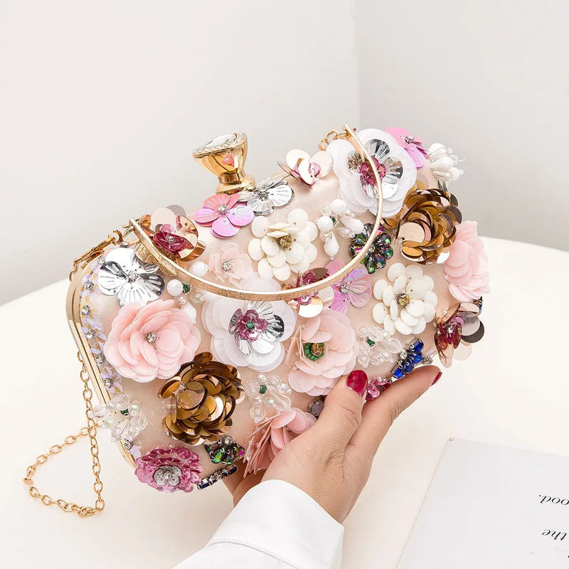 Charming Flower Clutch