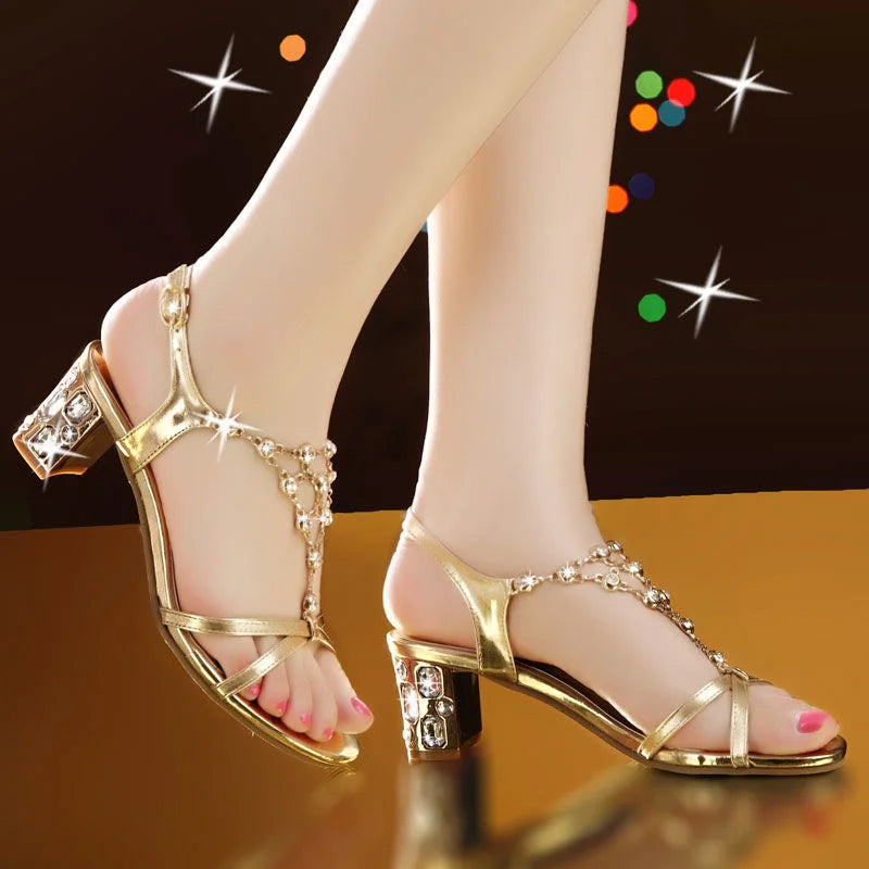 Vintage Glam Sandals