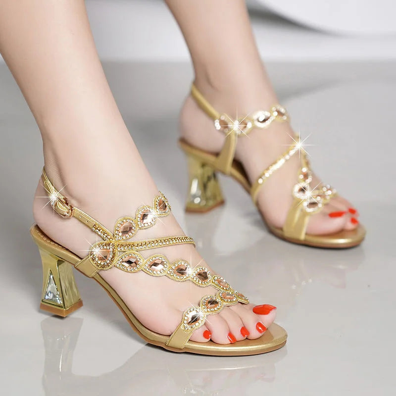 Crystal Elegance Sandals 