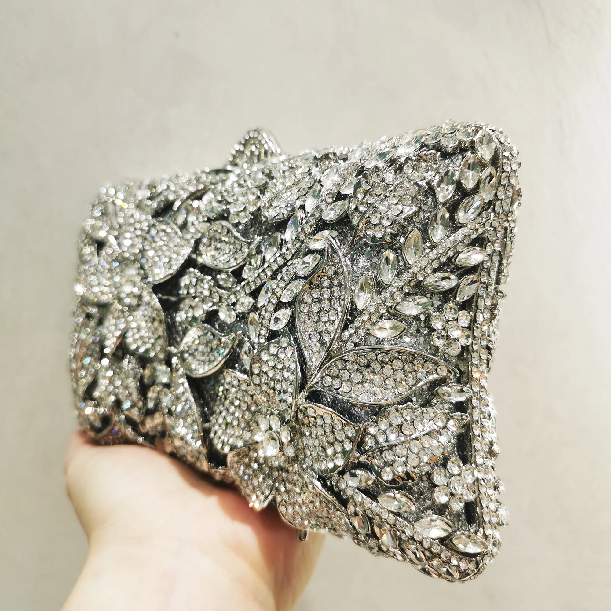 Bolso de Fiesta Flor de Diamant