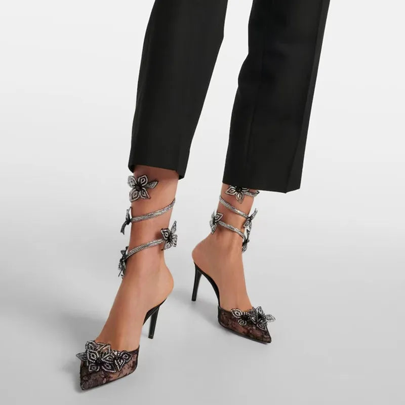 Twilight Bloom Heels