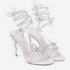 Crystal Butterfly Stilettos 