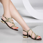 Crystal Elegance Sandals 