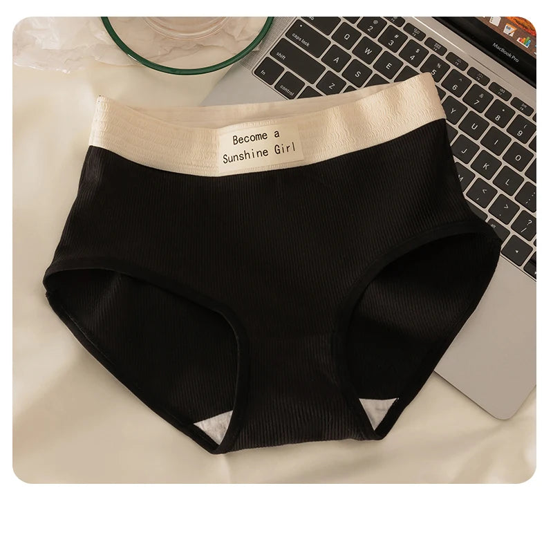 Comodidad y Estilo – Bragas Deportivas de Algodón 💖
