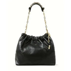 Ruched Chain Bag