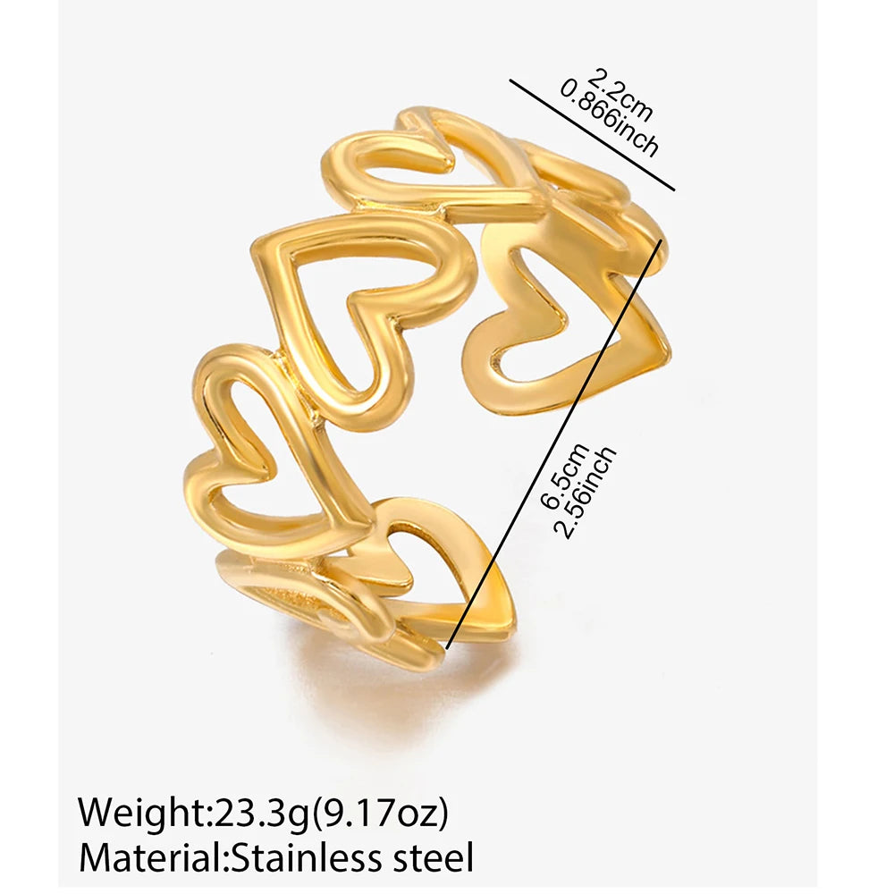 Golden Harmony Cuff