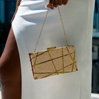 Geometric Clutch Bag