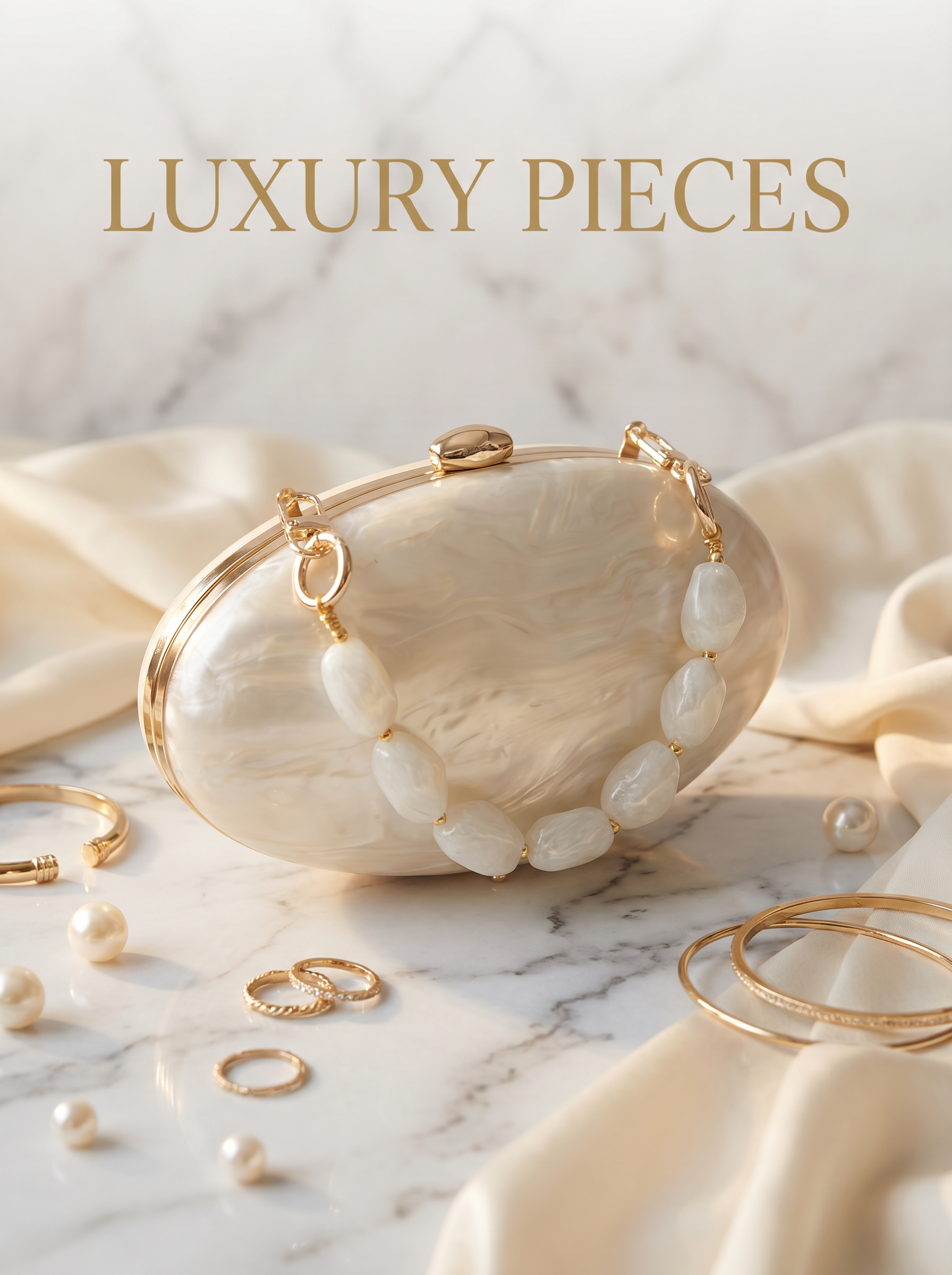 Marble Evening Bag