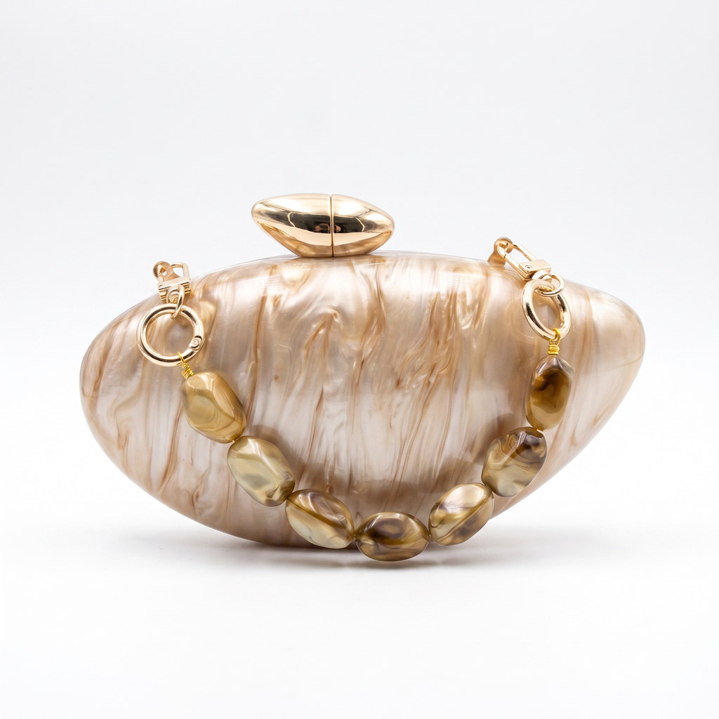 Pearl Acrylic Clutch