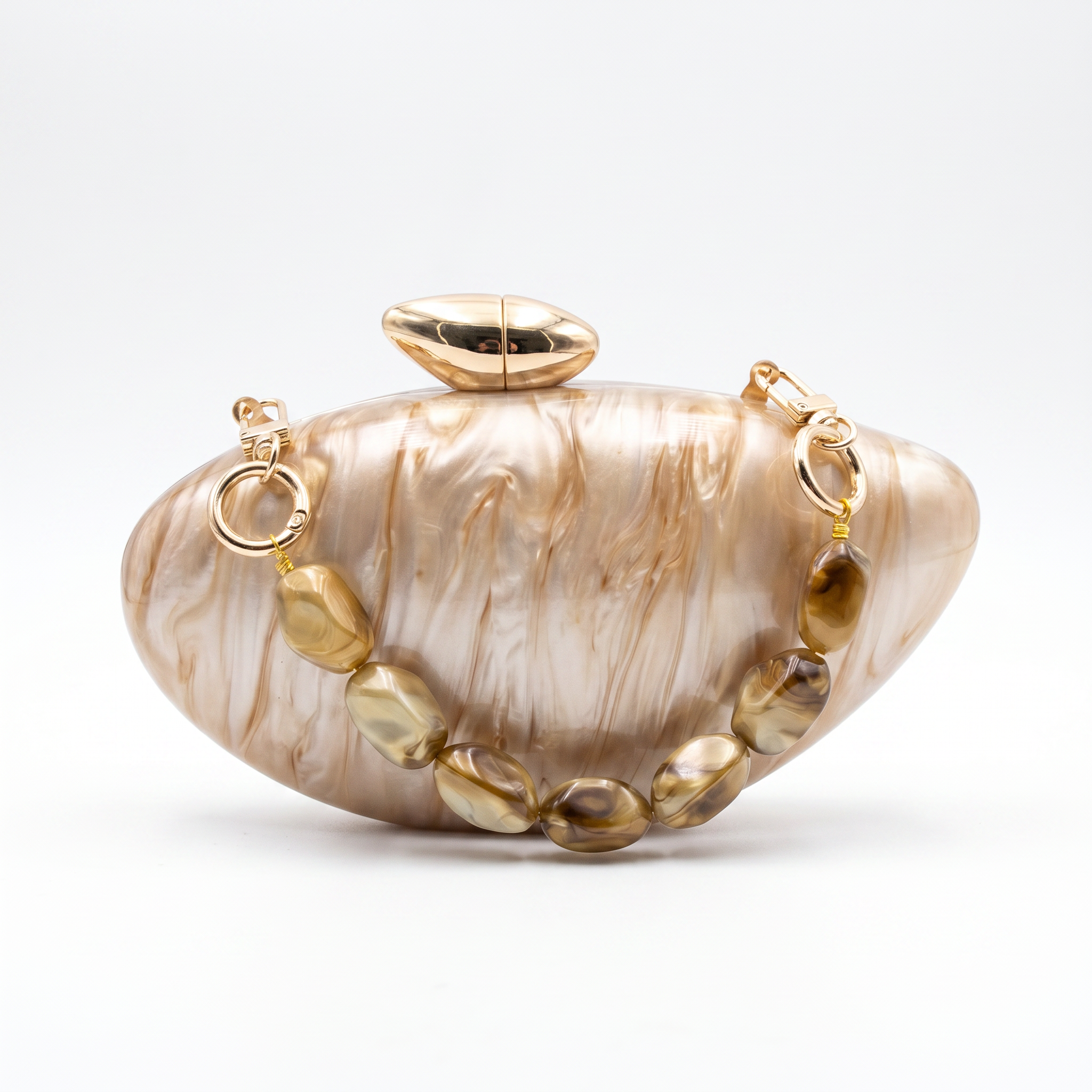 Pearl Acrylic Clutch