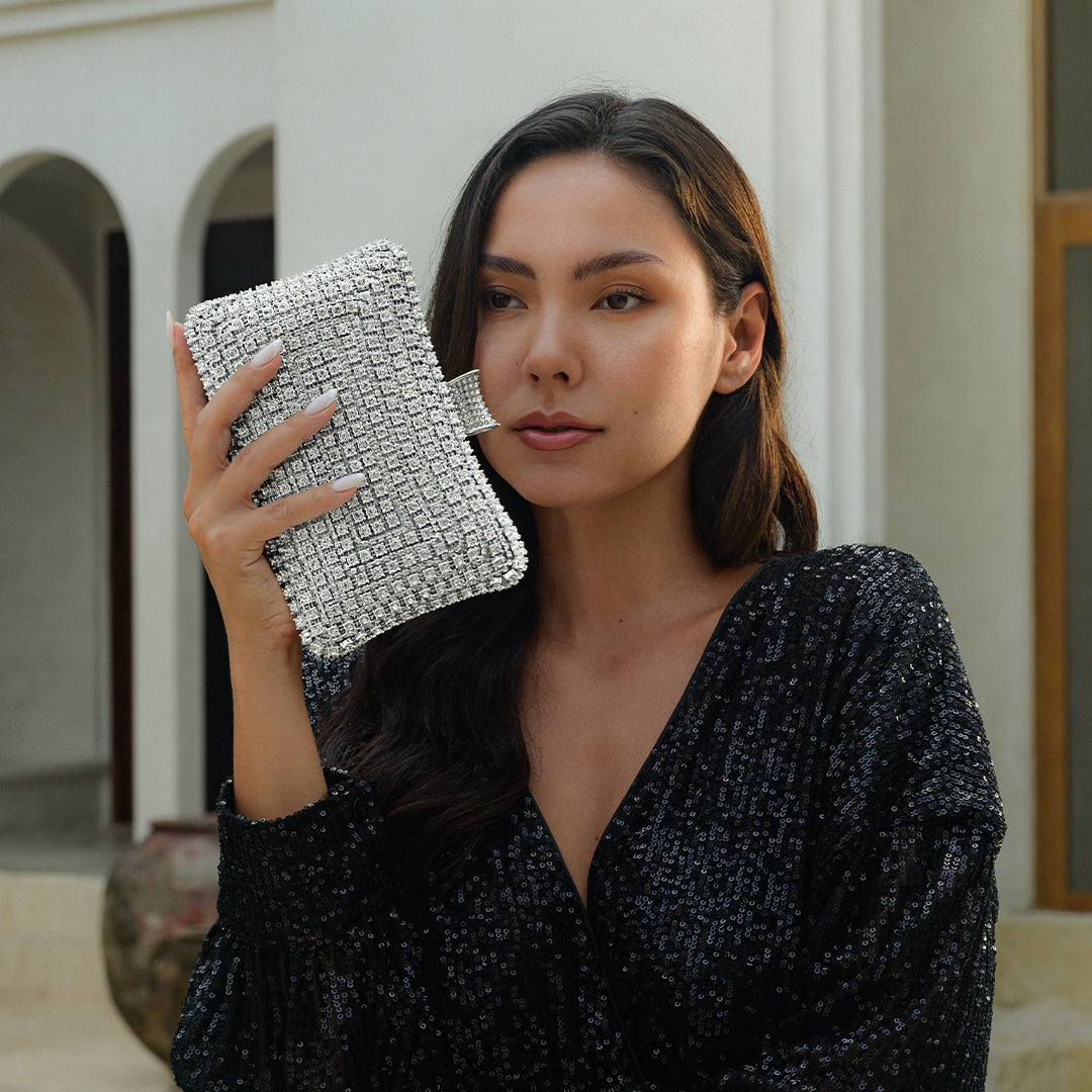 Bella Diamonds Clutch Bag